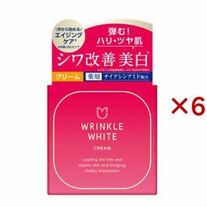 薬用リンクルホワイトクリーム 日本製(50g×6セット)[化粧水 その他]