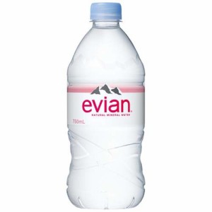 伊藤園 evian(エビアン) ミネラルウォーター 正規輸入品(750ml*12本)[海外ミネラルウォーター]