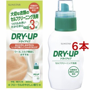 ドライアップ本体(300ml*6本セット)[ドライ用・ウール用洗剤]