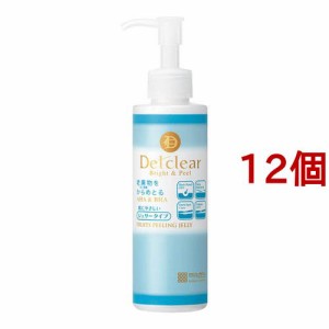 DETクリア ブライト＆ピール ピーリングジェリー 無香料タイプ(180ml*12個セット)[ピーリング・角栓ケア]