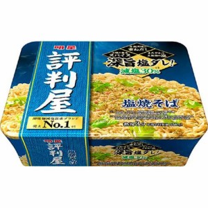 明星 評判屋 塩焼そば(12個入)[カップ麺]