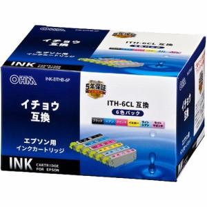 エプソン互換 イチョウ 6色パック INK-EITHB-6P(1セット)[インク]