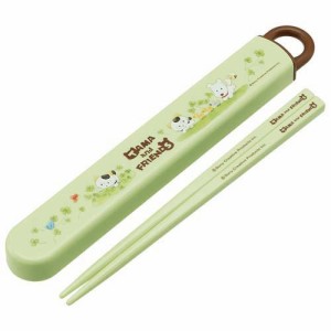 銀イオン抗菌 子供用 箸・箸箱セット タマ＆フレンズ(1セット)[食器・カトラリー その他]