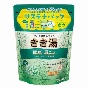 きき湯 マグネシウム炭酸湯 カボスの香り(360g)[発泡入浴剤・炭酸ガス入り入浴剤]