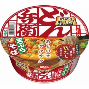 日清のどん兵衛 天ぷらそば 西(100g*12食入)[カップ麺]