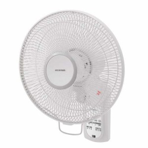 アイリスオーヤマ 首振り扇風機 壁掛け リモコン ホワイト WFC-306-W(1台)[扇風機]