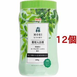 Clesh 薬用入浴剤 森の香り ボトル(680g*12個セット)[スキンケア入浴剤]