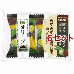 ペリカンファミリー石鹸 オリーブ(80g*2個入*6セット)[石鹸]