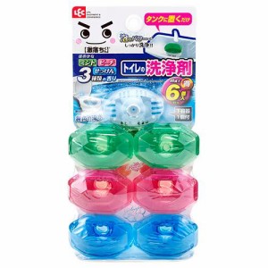 激落ちくん タンクにポン トイレの洗浄剤 本体付き 3種の香り(6コ入(各2*3))[トイレ用洗剤]