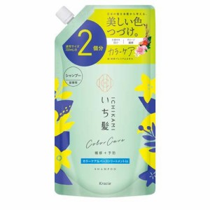 いち髪 カラーケア＆ベーストリートメントin シャンプー 詰替用2回分(660ml)[カラーケアシャンプー]