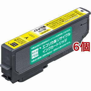 エコリカ エプソン用インクカートリッジ ECI-EITH-Y イエロー(6個セット)[インク]