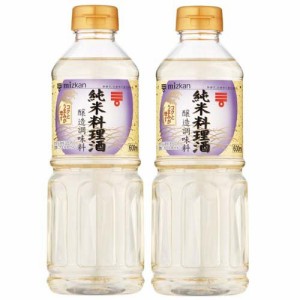 ミツカン純米料理酒(600ml×2セット)[調味料 その他]