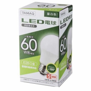 NVCライティングジャパン LED電球 昼白色 60W形相当 LDA7N-G／K60AR(1個)[蛍光灯・電球]