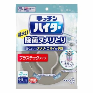 キッチンハイター 排水口除菌ヌメリとり 本体 プラスチックタイプ(1個)[洗浄剤 排水口(ヌメリとり)]