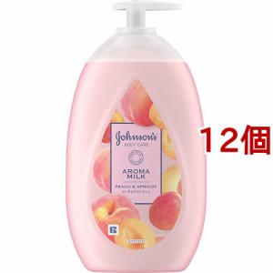 ジョンソンボディケア ラスティングモイスチャー アロマミルク(500ml*12個セット)[ボディクリーム]