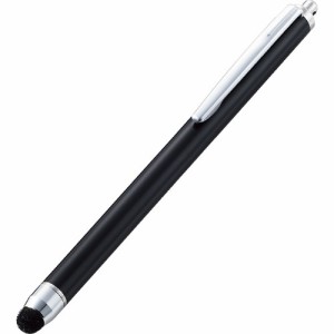 エレコム タッチペン スタイラスペン 超感度 タブレット スマホ P-TPC02BK(1本)[情報家電　その他]