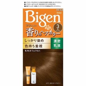 ビゲン 香りのヘアカラー 乳液 3 明るいライトブラウン(1セット)[白髪染め 女性用]