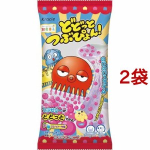 どどっとつぶぴょん！ ぶどうソーダ味(18g*2袋セット)[お菓子 その他]