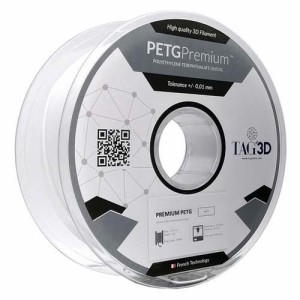 TAGin3D 3Dプリンター用フィラメント PETGプレミアムフィラメント PETGPRM-1.75WT(1個)[事務用品]