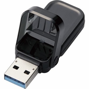 エレコム USBメモリ 3.0 128GB USB3.1 ( Gen1 ) フリップキャップ式 MF-FCU3128GBK(1個)[情報家電　その他]