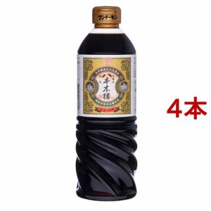 フンドーキン 丸大豆天然醸造醤油 八本木樽(720ml*4本セット)[醤油 (しょうゆ)]