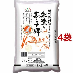 令和5年産 佐渡産コシヒカリ 特別栽培米(5kg*4袋セット(20kg))[精米]