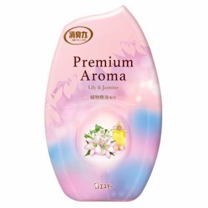 お部屋の消臭力 プレミアムアロマ リリー＆ジャスミン 消臭芳香剤 部屋用 置き型(400ml)[消臭剤・芳香剤 その他]