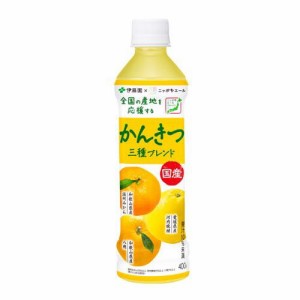 伊藤園 かんきつ三種ブレンド 国産 ニッポンエール(400g×24本)[フルーツジュース]