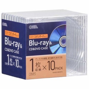 Blu-ray＆CD＆DVDケース 10M10P(10枚入)[その他]