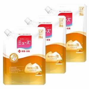 ミューズ 泡ハンドソープW フルーティフレッシュ 大容量 つめかえ用(450ml*3袋セット)[泡ハンドソープ]