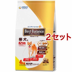 ベストバランス 柴犬用 7歳以上用(4kg*2セット)[ドッグフード(ドライフード)]