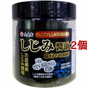 しじみ醤油味付のり100(12切100枚入*2個セット)[海苔・佃煮]