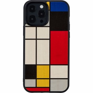 Man＆Wood iPhone13 Pro Max 天然木ケース Mondrian Wood(1個)[ケース・ジャケット]