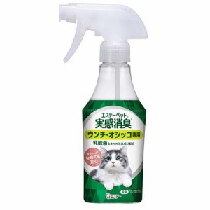 エステーペット 実感消臭スプレー 猫用 本体 フレッシュグリーンの香り(270ml)[猫砂・猫トイレ用品]