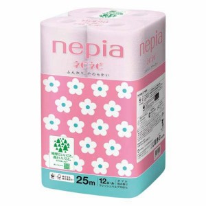 ネピア ネピネピ トイレットペーパー ダブル 桜色 桜の香り(25m×12ロール)[トイレットペーパー ダブル]