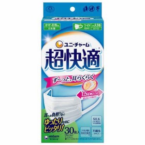 超快適マスク プリーツタイプ やや大きめ(30枚入)[マスク その他]