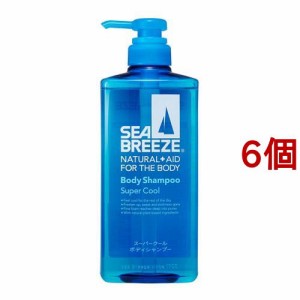 シーブリーズ スーパークール ボディシャンプー(600ml*6個セット)[クールボディソープ]