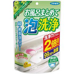 フマキラー お風呂まとめて泡洗浄 グリーンアップルの香り(230g)[お風呂用洗剤]