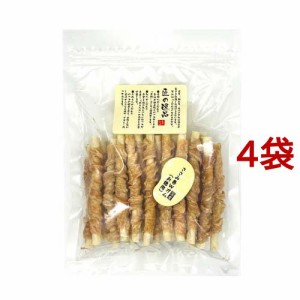 匠の逸品 犬用おやつ ささみ巻きWガム(23本入*4袋セット)[犬のおやつ・サプリメント]