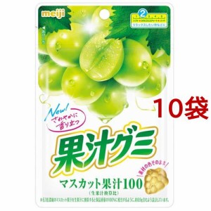 【訳あり】果汁グミ マスカット(54g*10袋セット)[グミ]
