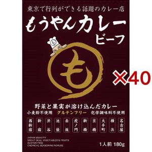 もうやんカレー ビーフ(180g×40セット)[レトルトカレー]