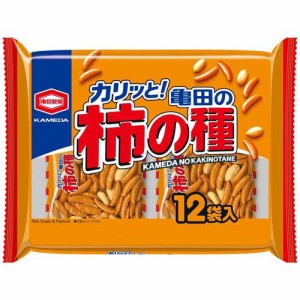 亀田の柿の種 12袋入(360g)[せんべい・おかき・あられ]