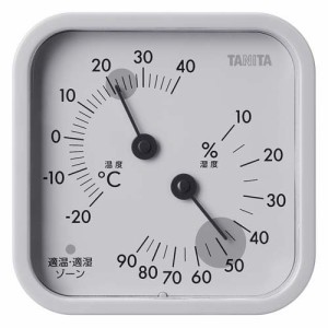 タニタ アナログ温湿度計 ウォームグレー TT-587-GY(1個)[生活用品 その他]