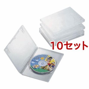 エレコム DVDトールケース CCD-DVD02CR(5個入*10セット)[DVDメディア]