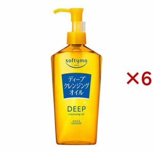 ソフティモ ディープ クレンジングオイル(240ml×6セット)[クレンジングオイル]