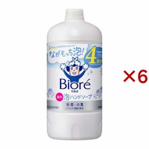 ビオレu 泡ハンドソープ つめかえ用(770ml×6セット)[泡ハンドソープ]