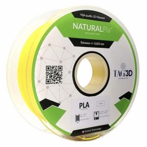 TAGin3D 3Dプリンター用フィラメント ナチュラルPLAフィラメント PLA NAT-1.75YL(1個)[事務用品]