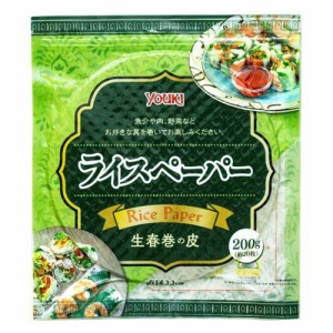 ユウキ食品 ライスペーパー Mサイズ(200g)[米・穀類 その他]