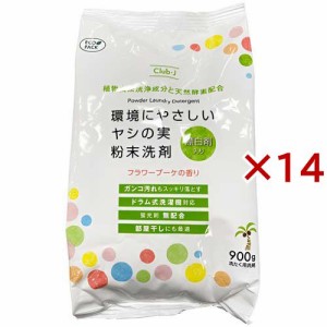 環境にやさしい ヤシの実粉末洗剤 漂白剤入り(900g×14セット)[洗濯洗剤(粉末)]