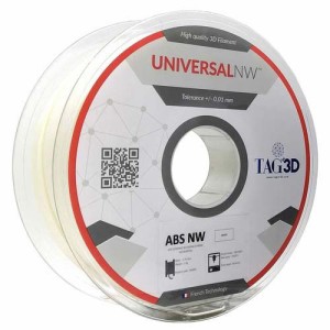 TAGin3D 3Dプリンター用フィラメント ユニバーサルNwABSフィラメント ABS NW-1.75WT(1個)[事務用品]